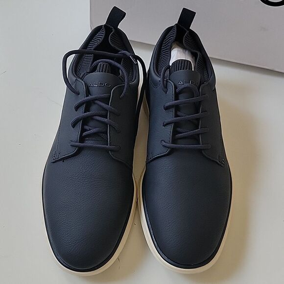 NEW 7.5 ALDO NAVY BLUE NUBUCK ZERO GRAND STYLE WALBI FLEX CASUAL SHOES 7 1/2 main image 10